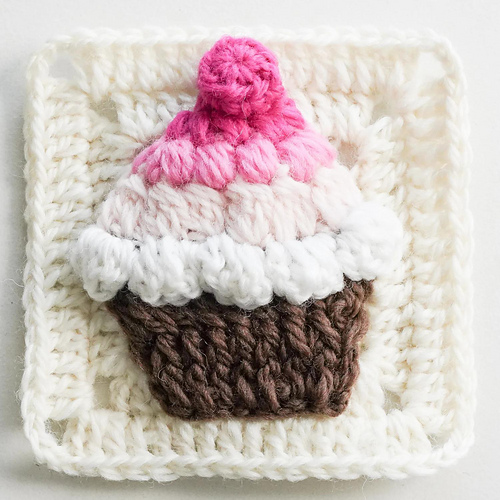 Cupcake Granny Square
