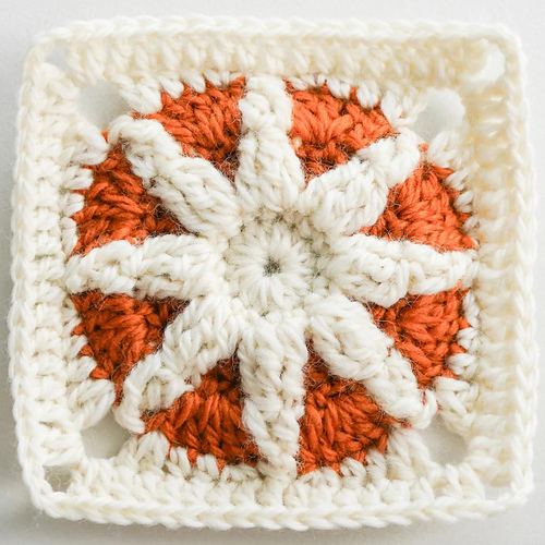 Vintage Star Granny Square