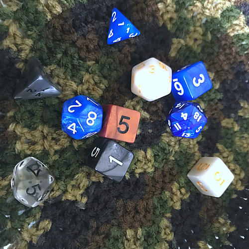 Ravelry: DC Dice Bag and Tray pattern by Lisa M Fox