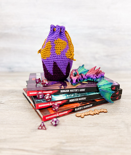 Baby Dragon Egg Dice Pouch photo 6
