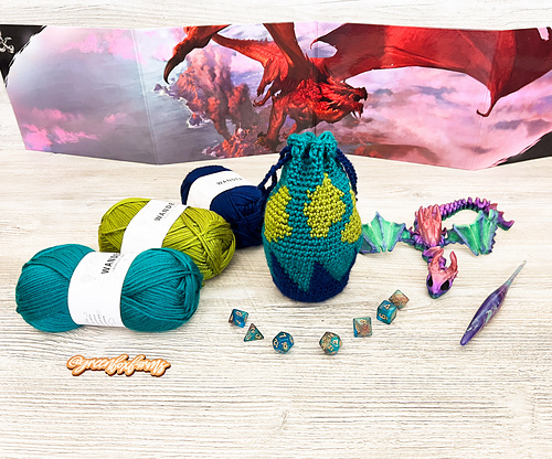 Baby Dragon Egg Dice Pouch photo 5