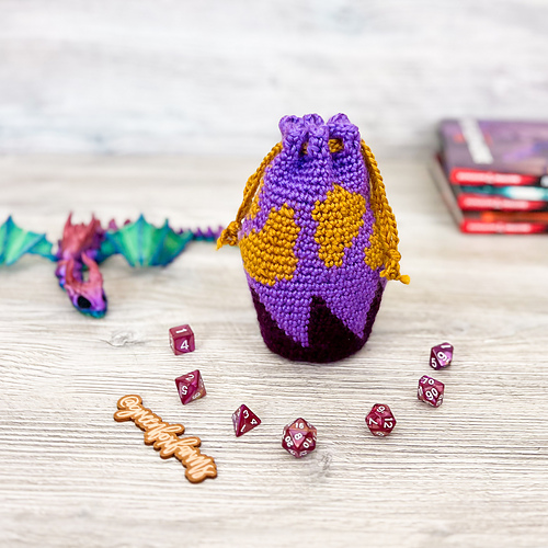 Baby Dragon Egg Dice Pouch photo 11