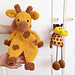Giraffe Lovey pattern 