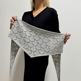 'wrong' side of the scarf