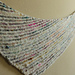 Handspun Boomerang Shawl pattern 