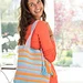 gestreifte Häkeltasche pattern 