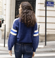 Pull chic et sport en angora Anny Blatt