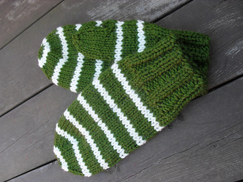 Helt enkle damevotter, simple mittens photo 2