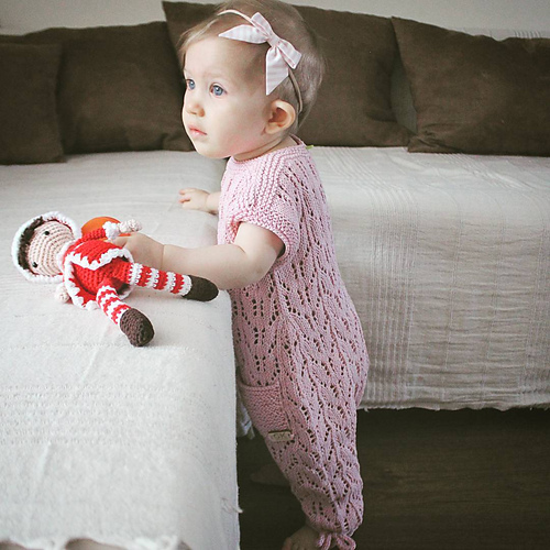 Aurora Baby Girl Romper Suit photo 1