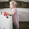 Ravelry: Aurora Baby Girl Romper Suit pattern by Mici Harangozó