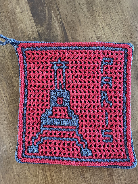Ravelry: Eiffel Tower-Paris pattern by Selena Gardiner