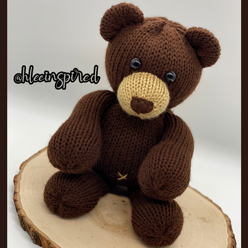 Ravelry Teddy Bear Stuffed Animal pattern by Beth Decker