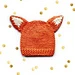 Woodland Fox Cub Hat pattern 