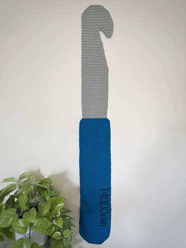 Crochet Hook Wall Hanging