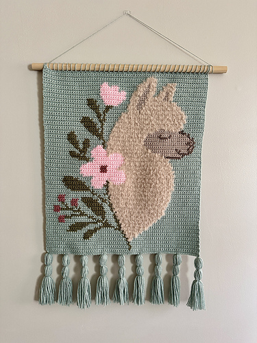 Alpaca Wall Hanging