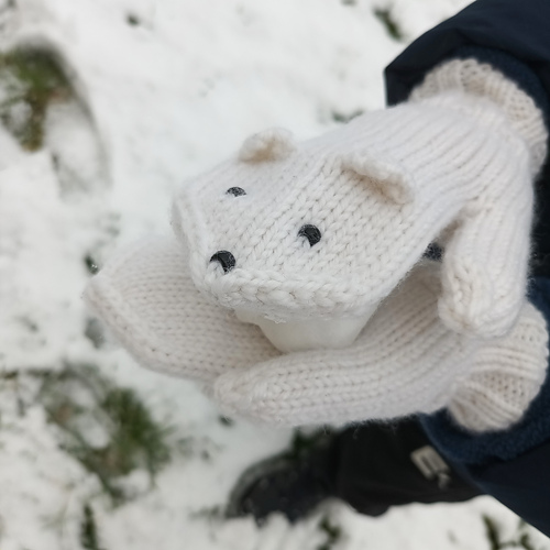 Polar Bear Mittens