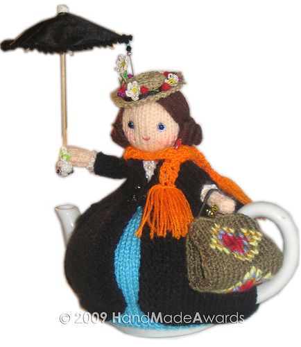 Ravelry: Mary Poppins tea cosy pattern by Loly Fuertes