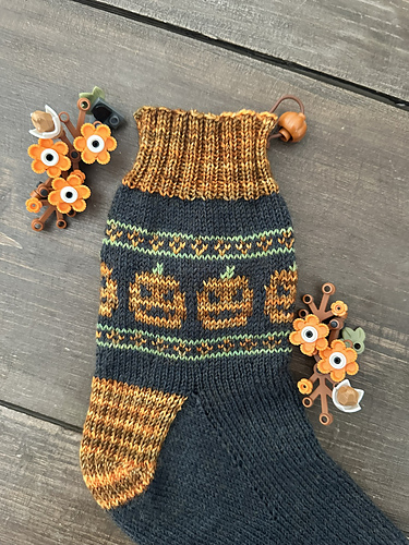 Pumpkin Socks photo 2