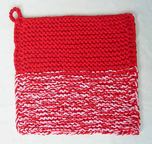 Potholder for nybegynnere - HandmadeHandsome