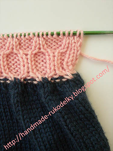 Baby Girl Dark Blue and Pink Dress photo 1