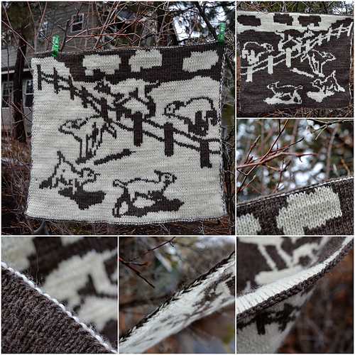 Sheep Counting Baby Blanked or Pillow Cover photo 3