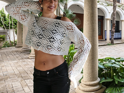 Crochet Sweater Greta