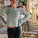 Liveas diamond-patterned shirt# 016 pattern