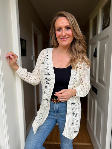 Ribbed Easy Peachy Cardigan