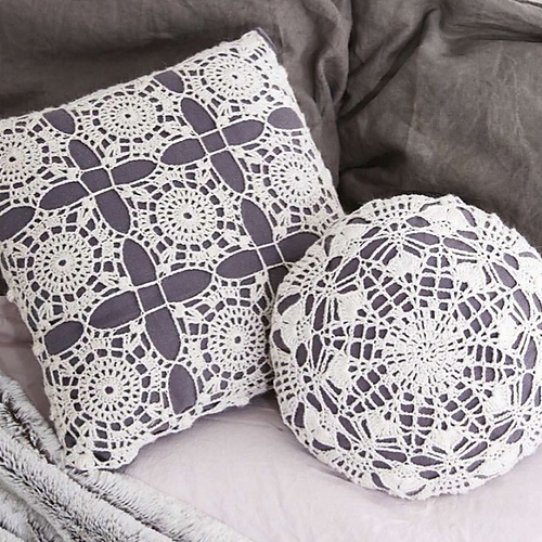 Winter Lace Cushion photo 6