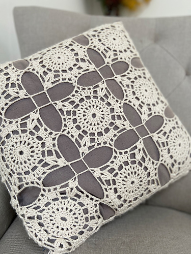 Winter Lace Cushion photo 4