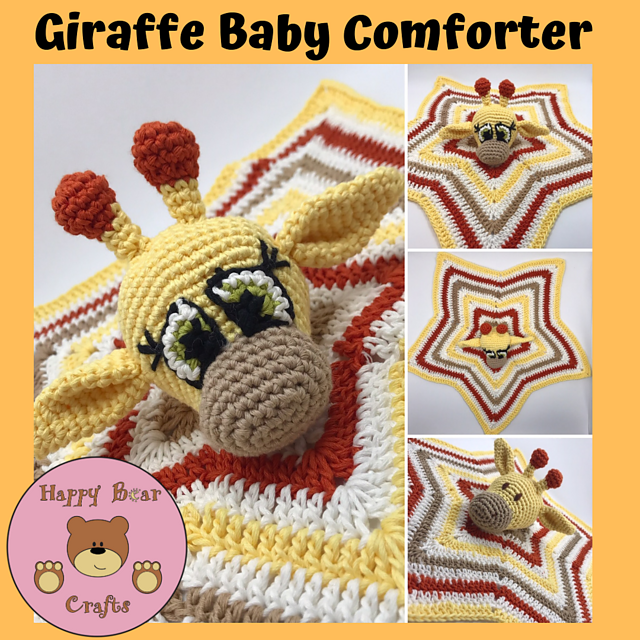 giraffe baby comforter