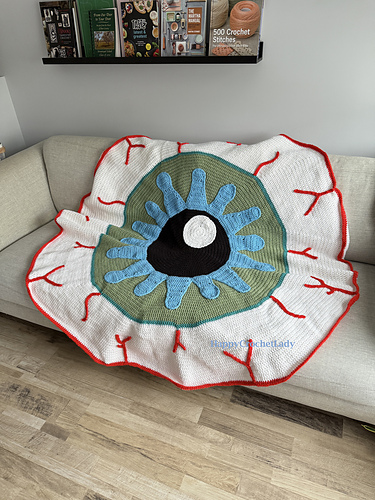 Eyeball Blanket