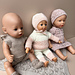 Havrebarnas dukkepakke / Havrebarnas doll patterns pattern 