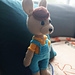Mouse Farmer in Overalls & Hat pattern