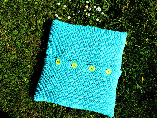 Textured Heart Cushion photo 2