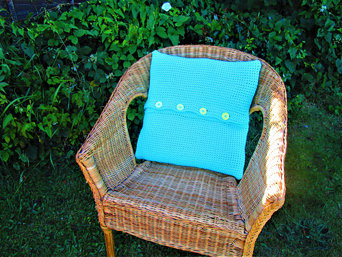 Textured Heart Cushion photo 4