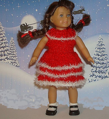 american doll christmas dress Christmas Gown for American Girl Our Generation 18 Inch Doll