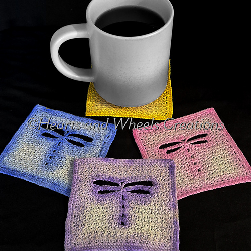 Dragonfly Coasters