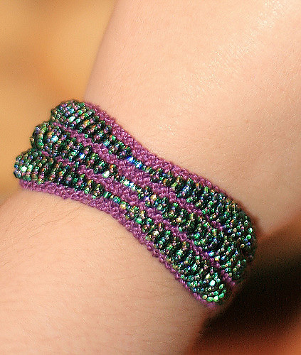 Emerald Beaded Bracelet photo 1