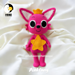 Pinkfong the Fox pattern 