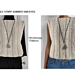 BOBBLE Stripe Sleeveless Top pattern
