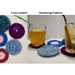 2 row coasters pattern