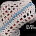 ZIG ZAG SLIP STITCH pattern