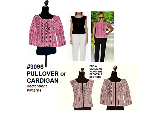 3096 Square Neck Pullover