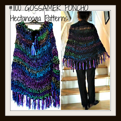 1100 - GOSSAMER Poncho Cape photo 2