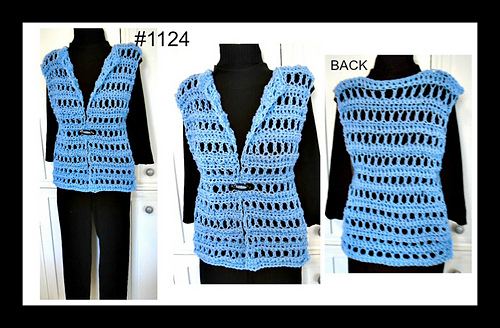 1124yt- Women's summer vest photo 3