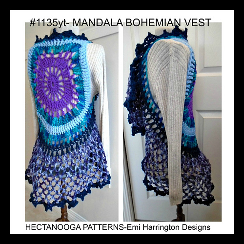 1135yt- Mandala Vest photo 5