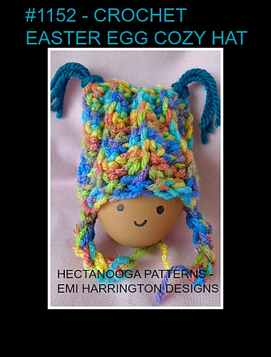 1152 - Easter Egg Cozy HAT photo 1