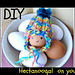 1152 - Easter Egg Cozy HAT photo 3