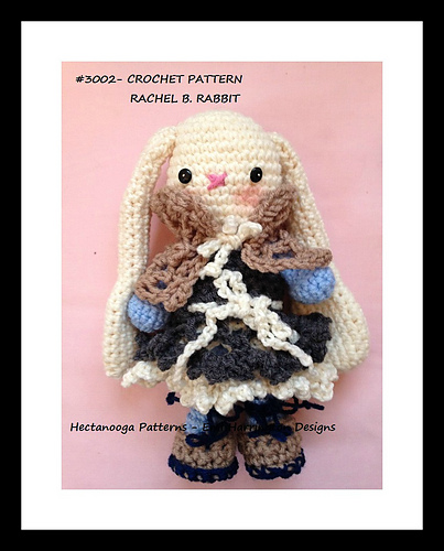 Ravelry: 3002-RACHEL Bunny Rabbit pattern by Emi Harrington